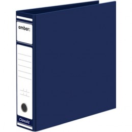 Pasta de arquivo, capa de arquivo, capa de argolas, Material de escritório para empresas, lombada larga, azul, económico