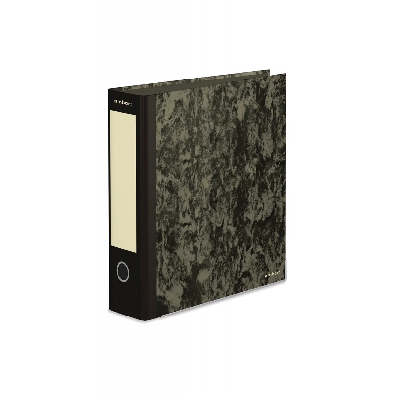 Pasta de Arquivo Tela Ambar Lombada 80mm Comercial, material de escritório para empresas