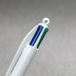 Esferográfica Média BIC com 4 Cores, caneta com 4 cores, caneta de pendurar