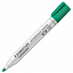 MARCADOR DE QUADRO BRANCO - STAEDTLER LUMOCOLOR Verde