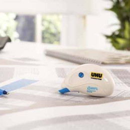 Corretor de Fita, Corretor Roller de Fita, 10metros de fita, UHU