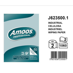 2 Rolos Papel Toalha de Mão uso Industrial. resistente  2 folhas. uso industrial, material para empresas