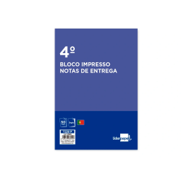 Bloco Impresso para encomendas - notas de encomenda - A5 Folha dupla, bloco autocopiativo