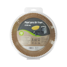 Formas de papel vegetal redondas para Air fryer. formas para air fryer baratas