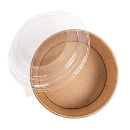 recipientes com tampa, quentes ou frios, levar comida, take away, saladeira, embalagem alimentar, cartão, 750ml