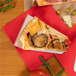 Base para fatia de pizza, tarte ou bolo. Material para pastelarias e pizzarias, take away, fast food