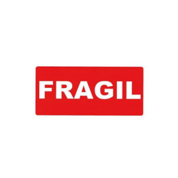 Etiquetas para expedição de encomendas frágeis. Frágil, Autocolante frágil para envios de encomenda