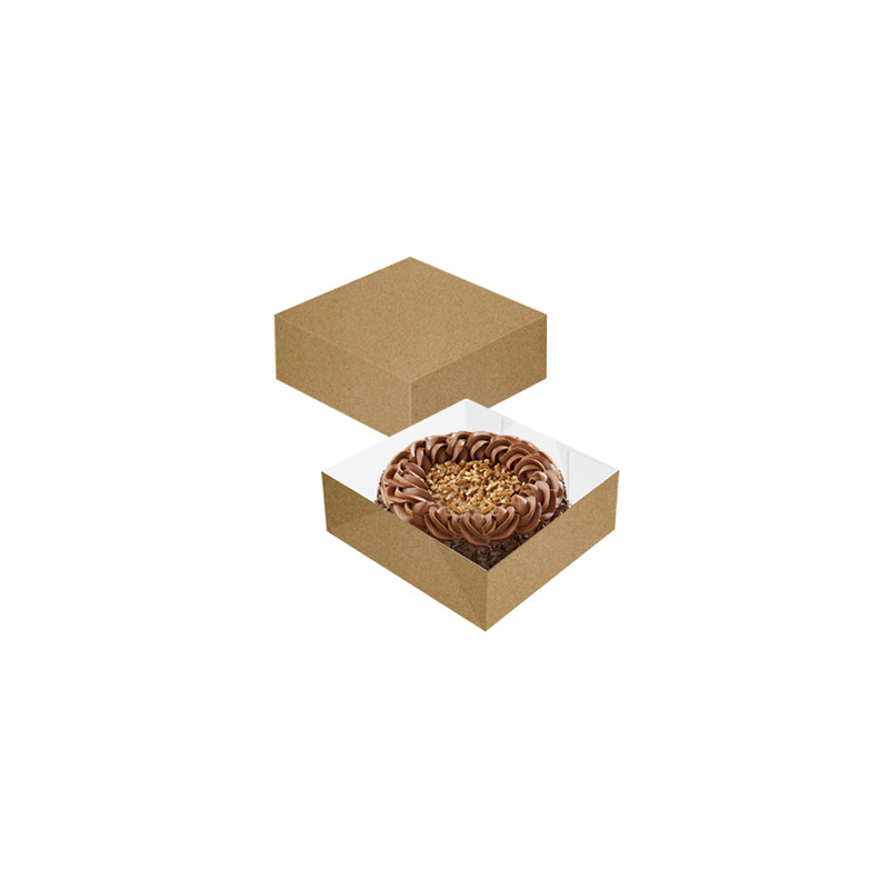 Caixa de cartolina kraft para bolo 27x27, 30x30, emabalagem para bolo.