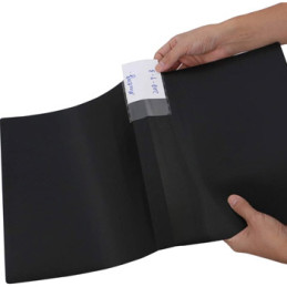 Capa Catalogo, portfolio, dossier de micas, capa com bolsas plásticas, material escolar, material de escritório para empresas
