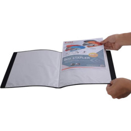 Capa Catalogo, portfolio, dossier de micas, capa com bolsas plásticas, material escolar, material de escritório para empresas