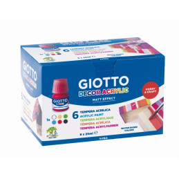 GUACHE GIOTTO TUBO 5 CORES PRIMARIAS 5x7,5ml, pintar, pintura, tintas, guaches, material escolar