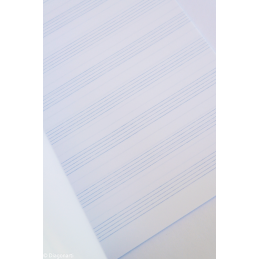 Caderno A4 de música, Caderno A5 de música, aulas de música, notas, pauta. material escolar barato, Ambar, material escolar