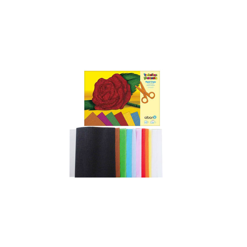 Bloco de papel crepe, artes visuais, artes manuais, trabalhos manuais, colagens, artes, material escolar Bloco de papel crepe, artes visuais, artes manuais, trabalhos manuais, colagens, artes, material escolar