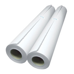 1 Rolo de Papel Ploter, A0, 914mm x 50mts, 80Grs, Papel Branco, Impressão de projetos, Arquitetura e Engenharia