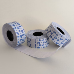 Rolo de Etiquetas, Maquina etiquetar Open, Jolly, Cantos Rectos, AD2, 26 x 16mm, Brancas, máquinas de marcação de preços.