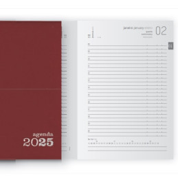 Agenda 2025 Ambar Classic Secretária 147x210 1 Dia A5, Agendas secretária