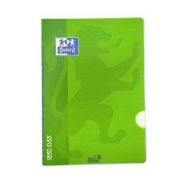 Caderno Capa Plastica, Agrafado, Pautado, Linhas, A4, Material escolar, capa rija, oxford openflex, cadernos, verde