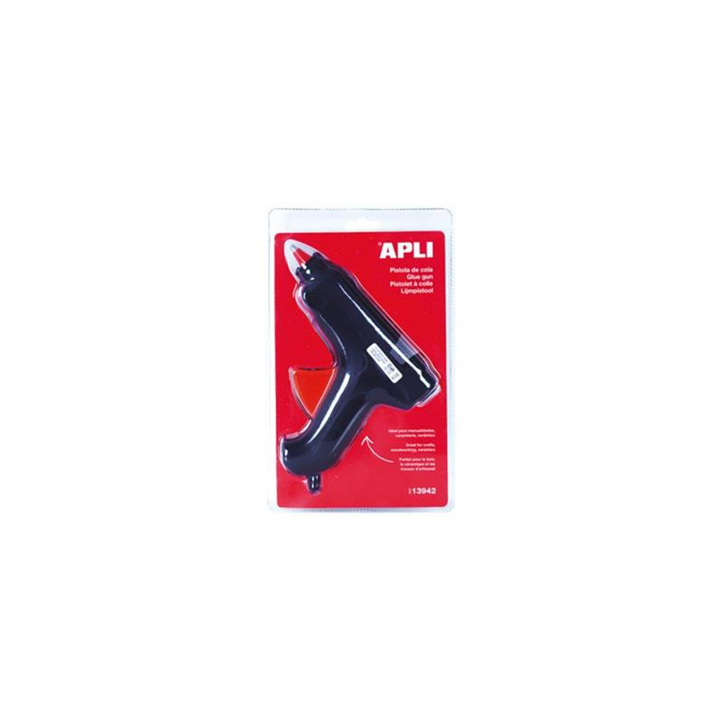 pistola cola quente, marca Apli, 40W, oferta 2 Recargas pistola cola quente, marca Apli, 40W, oferta 2 Recargas