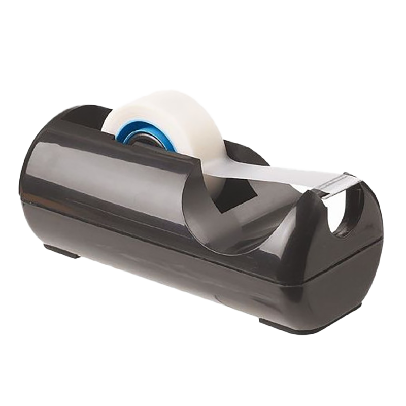 Dispensador de Fita cola, desenrolador de fita adesiva para secretária, base para fita cola pequena, pesado