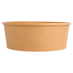saladeira ecologica em cartão kraft com tampa, embalagem alimentar 1100ml, congelação, take-away, alimentos