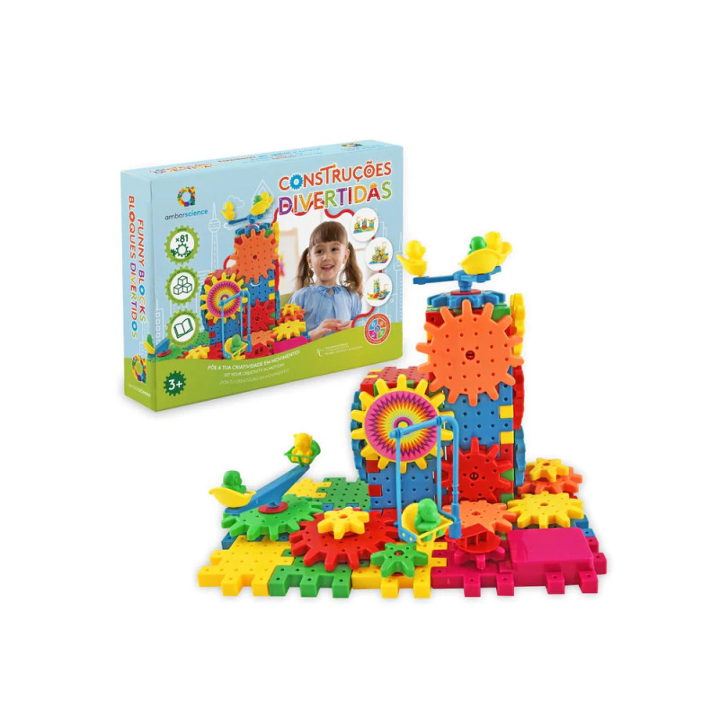 Jogo de Memória Animais - AmbarScience, construção, lego brinquedo educativo, +3 anos Jogo de Memória Animais - AmbarScience, construção, lego brinquedo educativo, +3 anos