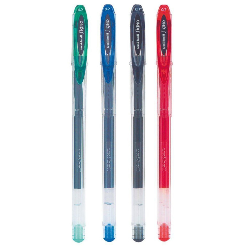 Caneta, ESFEROGRAFICA BIC CRISTAL BALL POINT 1MM 4 CORES, azul, preta, vermelha e verde, tinta gel, 0,7mm