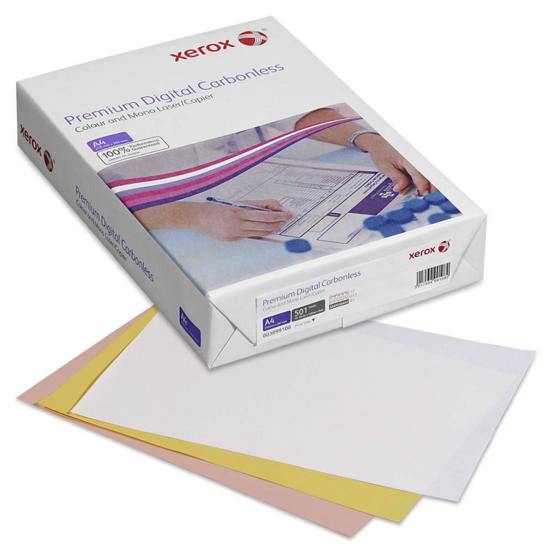 Papel Autocopiativo, 80gr, A4, Xerox, 3 vias, Resma A4, imprimir formulários triplicados
