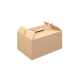 Embalagem com asa, menu box, caixa para menu, fast food, take away,menu box, 28cm x 20cm x 15cm, embalagem kraft