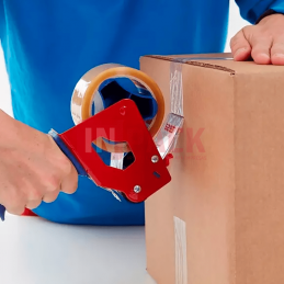 Rolo Fita Cola, TesaPack Basic para Embalar PPL, Fita Adesiva