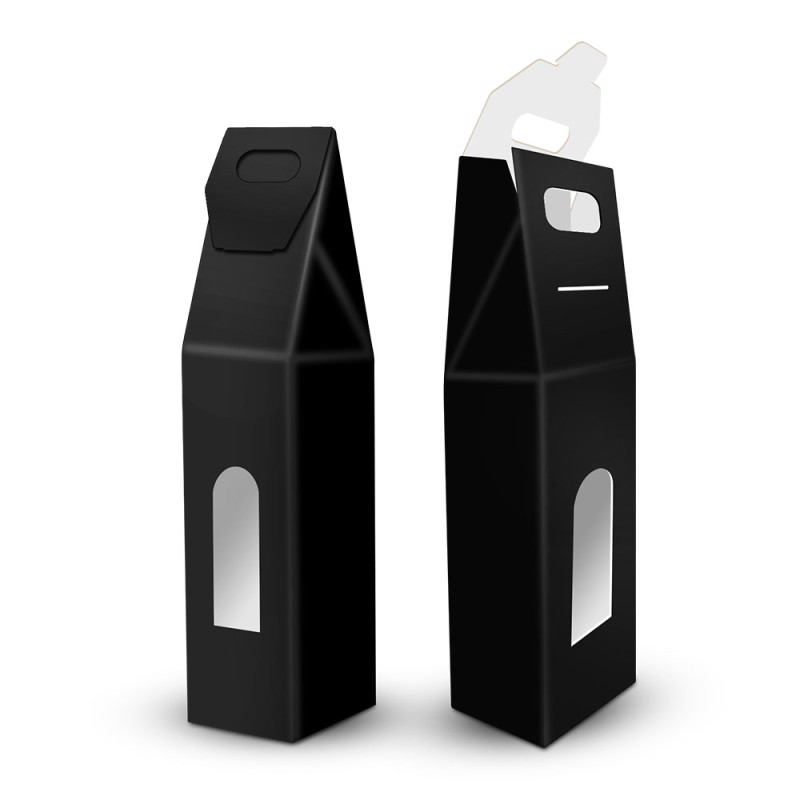 Caixa Cartão para 1 Garrafa, Caixa, Embalagem, Encomendas, Cabaz, presente