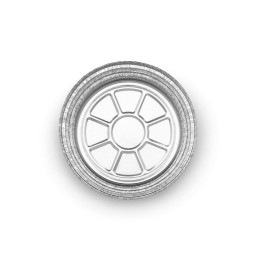 Recipiente, Embalagem Alimentar Alumínio 1400ml Redonda com Tampa.