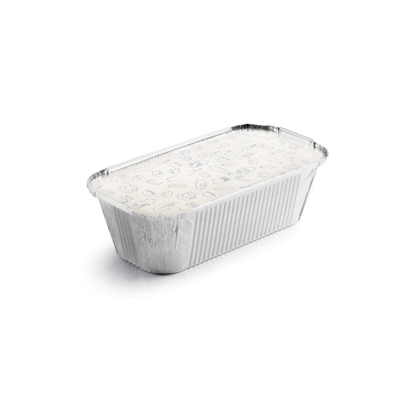 Embalagem Alimentar Alumínio 1500ml Redonda com Tampa para take-away, delivery, eventos ou catering