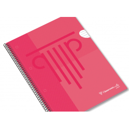 Caderno de argolas, capa dura, amabar, pautado, liso, xandres, escolar, escola, material, disciplinas, A4, rosa
