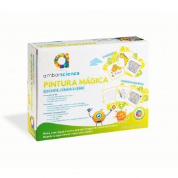 Pintura Mágica - Elefante, Girafa e Coelho (3+) Ambar Science