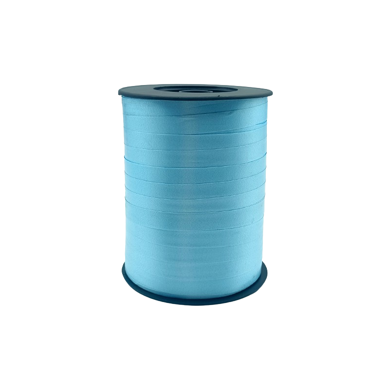 Fita para laços, embrulho de prendas, presentes, natal, 10mm,  Azul Céu Matte, celeste