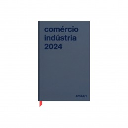 Agenda 2024 - A4 Azul - Comercio e Industria. Material de escritório para empresas