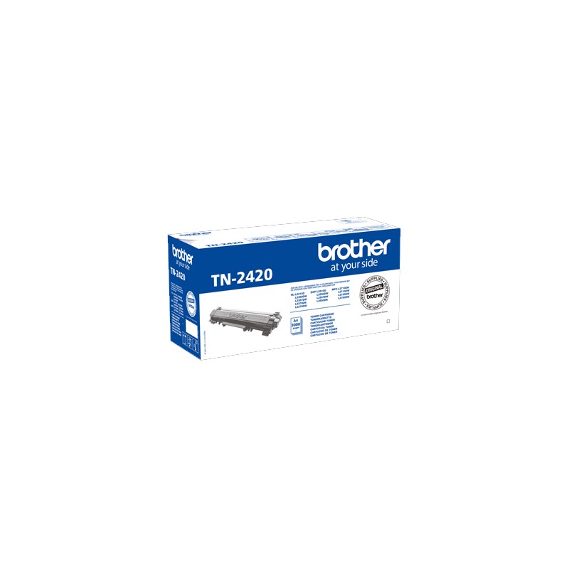 TONER ORIGINAL BROTHER TN-2420 Preto 3000 Páginas