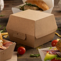 Caixa Hamburguer Térmica. Embalagem para hamburguer